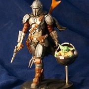 Model Mandalorian i Grogu