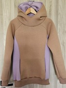 Bluza handmade z dresówka drapana ciepła rozmiar S