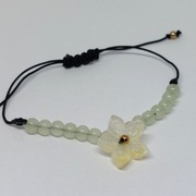 Bransoletka ręcznie robiona koraliki szklane