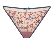 Stringi Samanta Ellie C300 r. S, nugat, bazowe, błyszczące