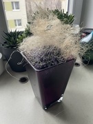 Wazon ze sztucznymi kwiatami - stroik z wyjmowaną dekoracją 