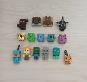 Zestaw 15 figurek Minecraft Kinder joy nowość