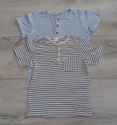 2x Bluzeczka Bluzka Koszulka Dla Chłopca H&M r. 104