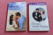 2 książki seria Harlequin Georgia, słodka Georgia i Powrót na wyspę 