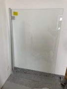 Szyba obrotowa dwustronnie CHARM 150cm 95 96,5 cm parawan nawannowy 6mm