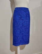 Chabrowa koronkowa spódnica/ołówkowa/marki Dunnes Stores nowa rozmiar 48