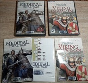 Medieval Total War + Viking Inwasion. PC ANG -6/6