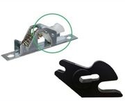 DEUTZ AGROSTAR ZATRZASK ZAMEK ZACZEP UCHWYT MASKI OSŁONY, ZAMIENNIK, PLA