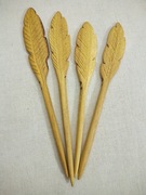 Drewniane szpile do włosów