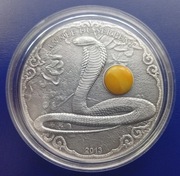 Togo 1500 CFA Year of the Snake Ag 2oz - 2013r
