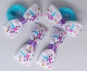 Zestaw do włosów komplet spinki spineczki frotki gumki unicorn jednorożec