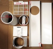 Zestaw wentylacyjny do klimatyzatora - NOWY!