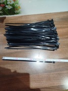 Opaski zaciskowe, kablowe 370-8, czarne. 100szt