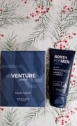 Woda toal.Venture i Żel do Twarzy Men-Zestaw