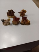 Figurki ceramiczne miniaturki PRL 