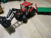 Bruder Traktor Case IH Optum 300 CVX z ładowarką 03198