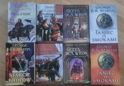 GRA O TRON - tomy 1-8 bdb stan. George R.R.Martin