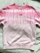 Bluza sportowa hoodie Tommy Jeans różowa ombre XS damska długi rękaw