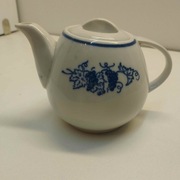 porcelanowy imbryk do herbaty okres PRL polskie zakłady Lubiana