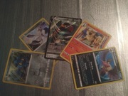 Zestaw 5 kart Pokemon 