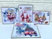 Kartki świąteczne ręcznie robione, 