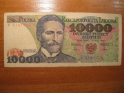 10000 zł 1987r.rzadka seria R