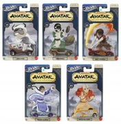 HOT WHEELS Silver Series AVATAR THE LAST AIRBENDER zestaw 5 aut