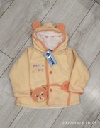 Nowa morelowa bluza miś 