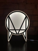 Logo OWSLA lampka LED USB z włącznikiem, 24x19 cm, wydruk 3D
