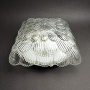 Plafon szklany , nietypowy oryginalny wzór , stan bardzo dobry