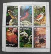 !!! BURIATA PTAKI - ARKUSZ CZYSTE**!!! 