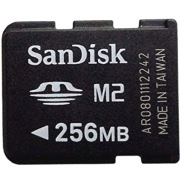 NOWA KARTA PAMIĘCI MEMORY STICK MICRO M2 SANDISK 256MB ORYGINAŁ !!