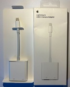 ADAPTER PRZEJŚCIÓWKA APPLE LIGHTNING MK0W2ZM/A A1619 USB 3 + zasilanie
