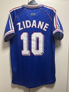 Koszulka Piłkarska Zinedine Zidane Reprezentacja Francji 1998 XL Retro