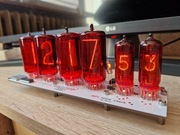 Zegar nixie z566m + z573m WiFi NTP