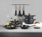 Garnki marmurowe lakierowane likwidacja magazynu 