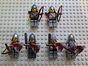 Lego Castle Herb Lwa Rycerz 6 sztuk