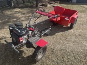 Traktorek jednoosiowy / glebogryzarka WEIMA WM1100C-6  + Przyczepka