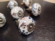 Gałki do mebli ozdobne , dekoracyjne- 6 szt