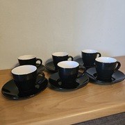 Filiżanka do espresso Axentia kamionka 85ml 6szt 