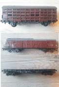 HO - ZESTAW WAGONÓW TOWAROWYCH.