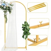 STELAŻ STOJAK NA BALONÓW ŁUK NA BALONY ŚCIANKA DO ZDJĘĆ METAL TŁO WESELE 2m