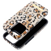 Etui do iPhone 15 Forcell F-Protect Mirage zgodny z MagSafe wild panther