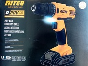 Wiertarko wkrętarka akumulatorowa 20V Niteo Nowa 