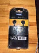 Nowe słuchawki stereo douszne przewodowe wtyczka Jack Watson