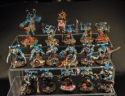 Warhammer 40K Night Lords Combat Patrol  Pro Painted Chaos Space Marines