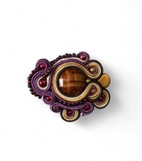 Broszka sutasz Nane Sutasz rękodzieło artystyczne 