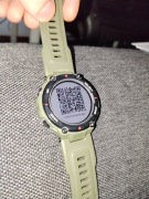 Amazfit T-rex zielony – działa, dobra bateria, do naprawy