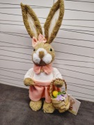 Zajączek wielkanocny z koszyczkiem