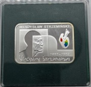 Srebrna moneta Strzemiński Ag 925 - 0,84 oz uncji srebra 999. Czytaj opis